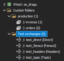 Custom folders